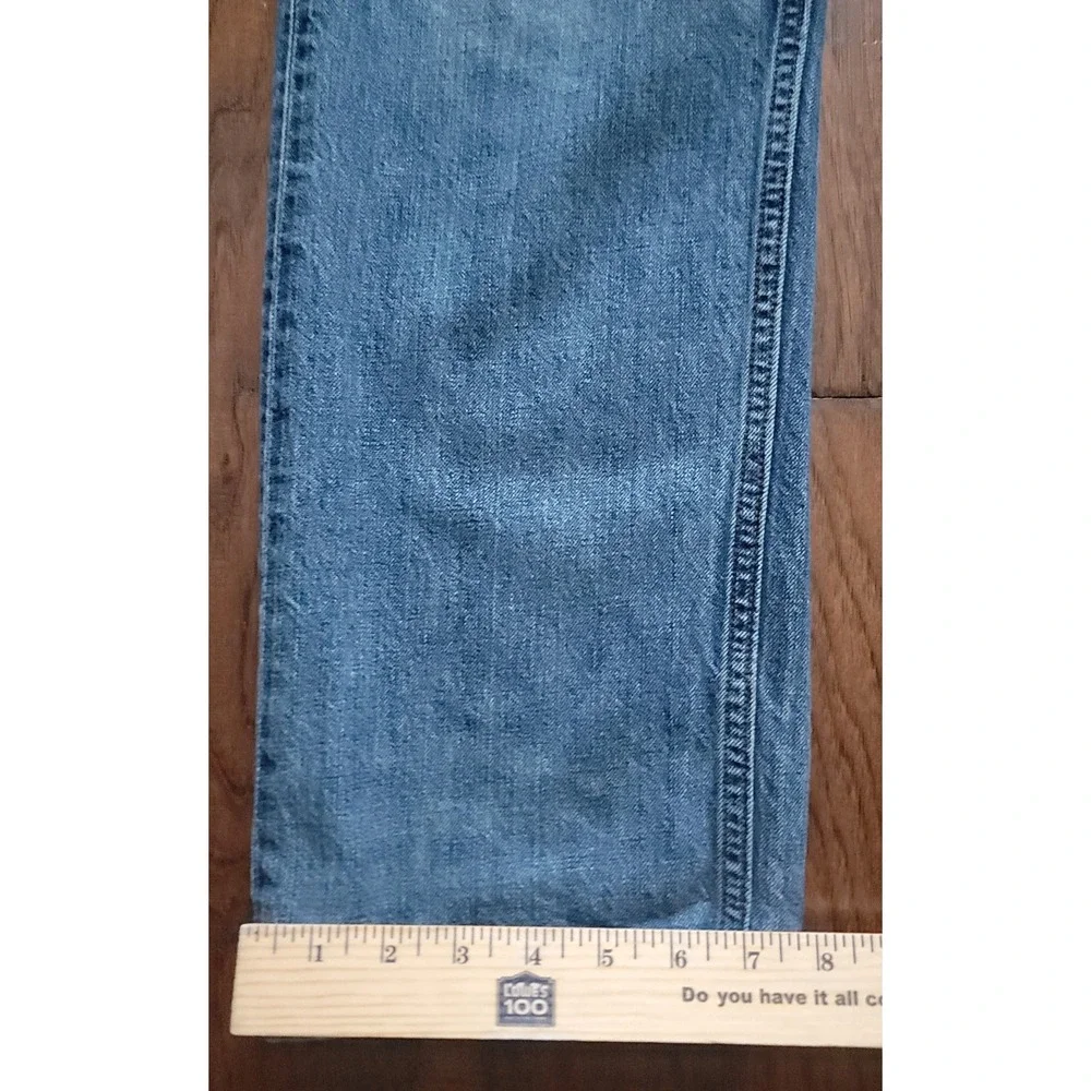 Banana Republic Men's Denim Straight‎ Relaxed Fit Jeans Size 35x32 Medium Wash